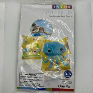 Intex Arm Bands Pool Swimming Swimmies Floaties Size 7.5 X 7.5 in NEW